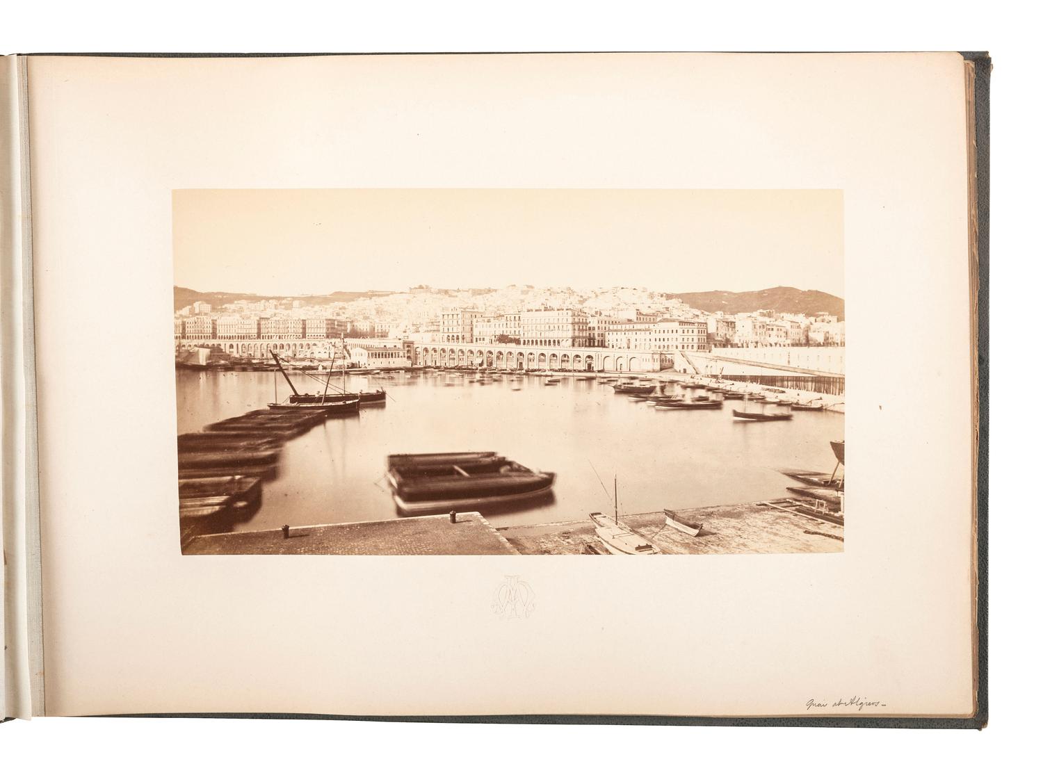 [EARLY PHOTOGRAPHY]. DAVANNE, Louis-Alphonse (1824-1912), photographer. Views of Algeria.