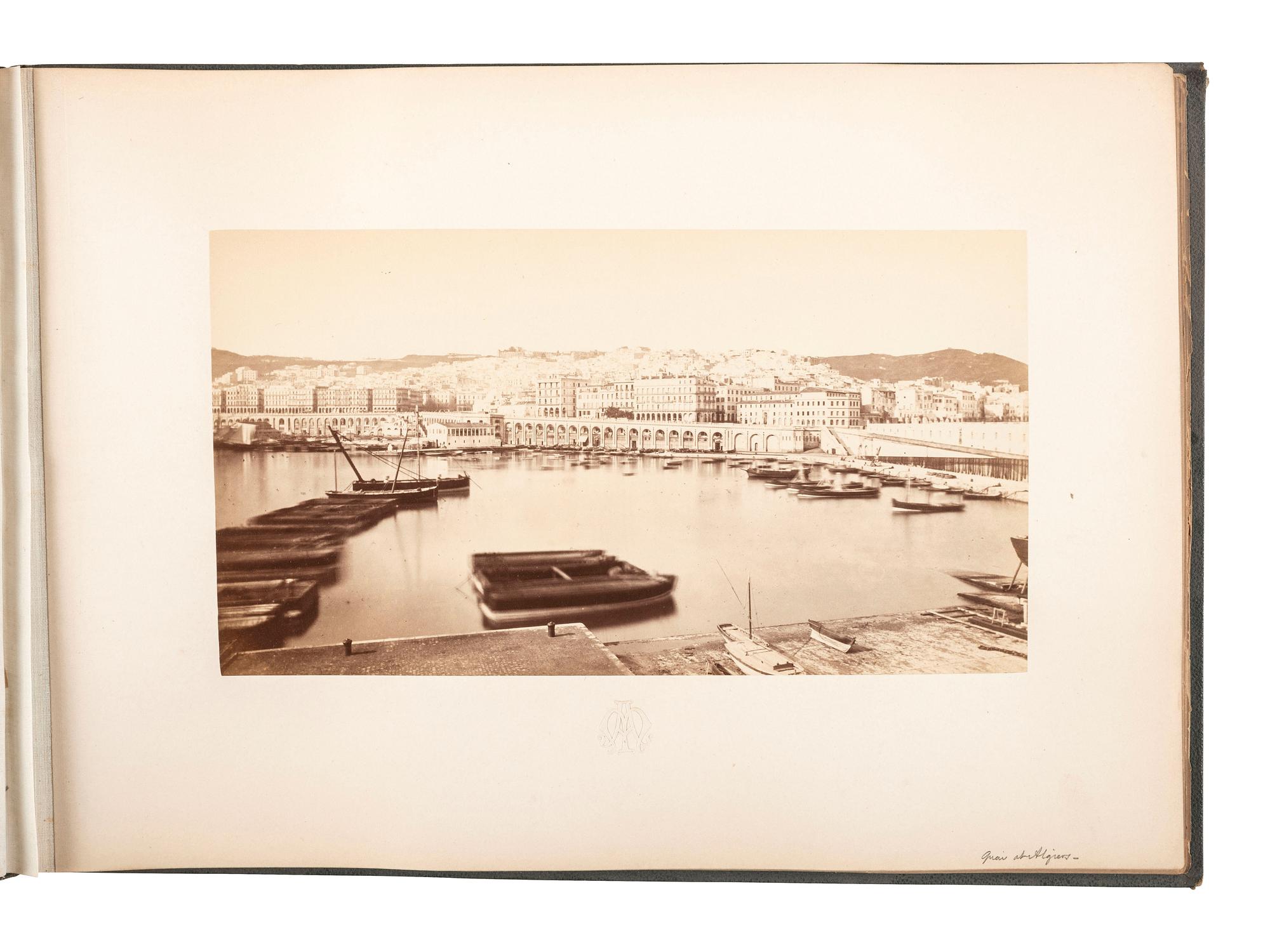 [EARLY PHOTOGRAPHY]. DAVANNE, Louis-Alphonse (1824-1912), photographer. Views of Algeria.
