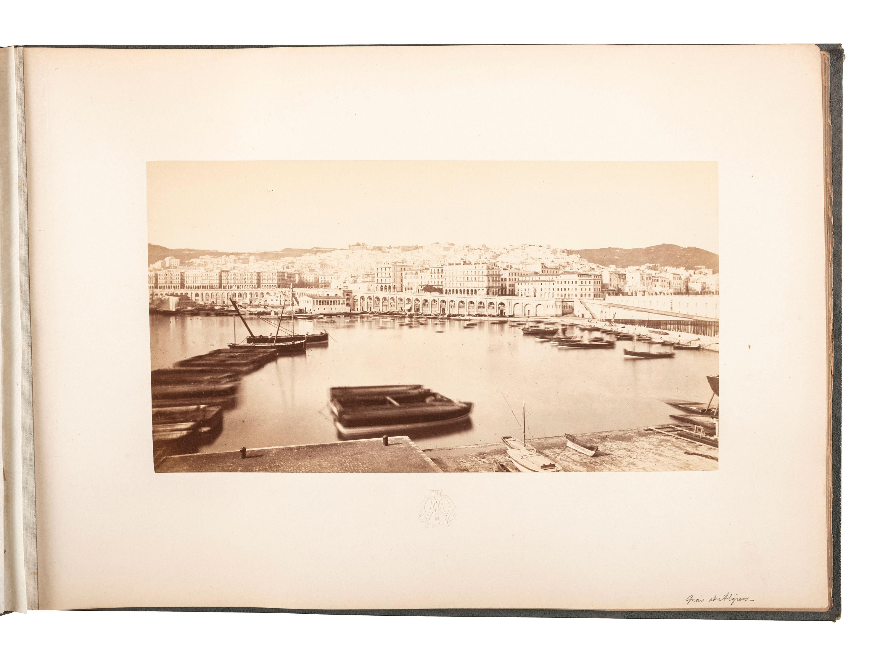 [EARLY PHOTOGRAPHY]. DAVANNE, Louis-Alphonse (1824-1912), photographer. Views of Algeria.