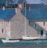 La rivière à marée haute (étude)
