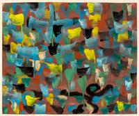 Robert Richenburg, (American, 1917-2006), Recapture the Error, 1950