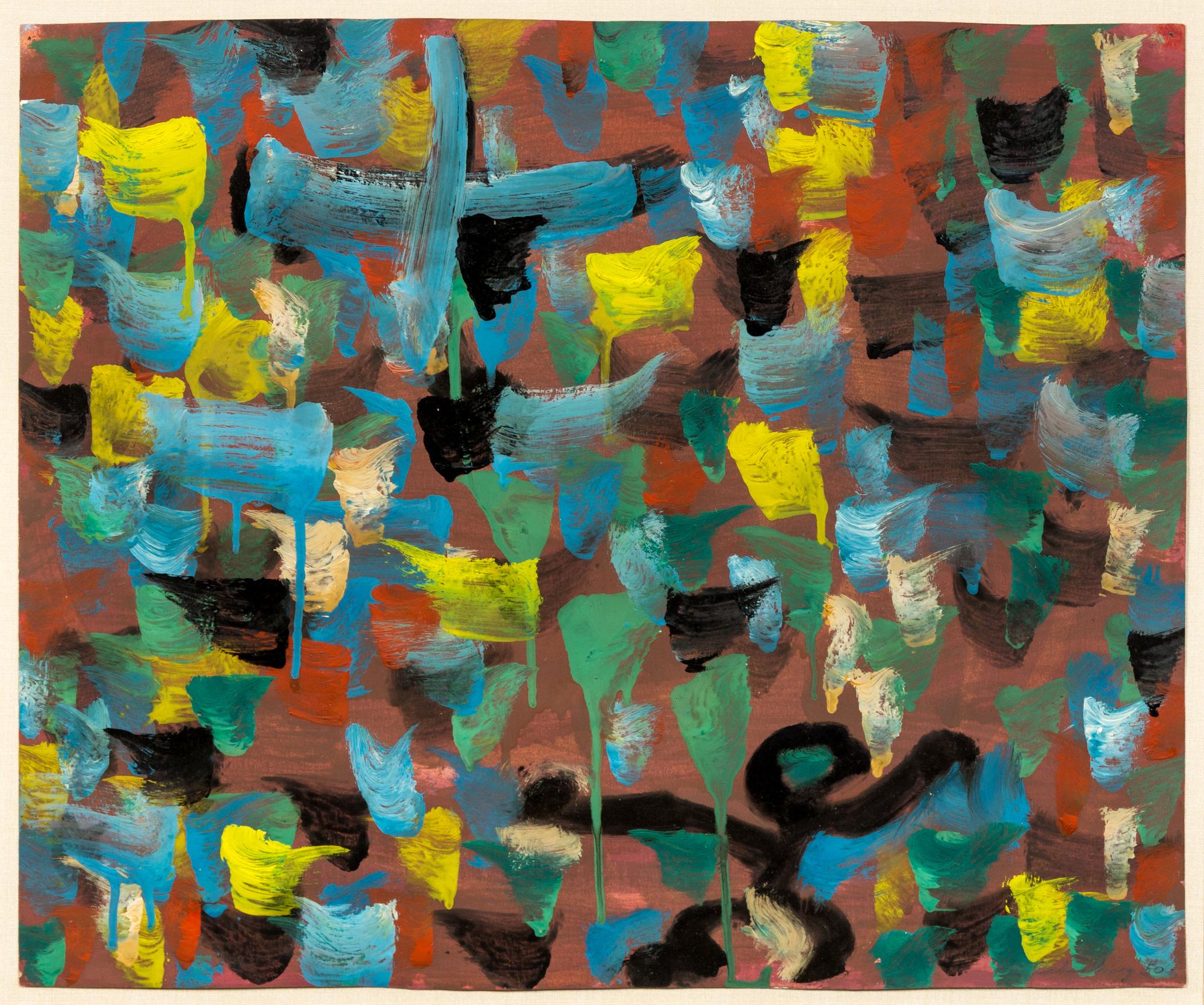 Robert Richenburg, (American, 1917-2006), Recapture the Error, 1950