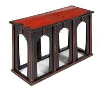 A Japanese Painted Altar Stand