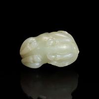 Two Chinese jade pendants 玉佩两件 Qing Dynasty ?
