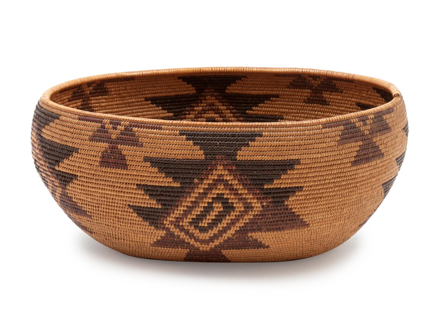 Washo Polychrome Basket