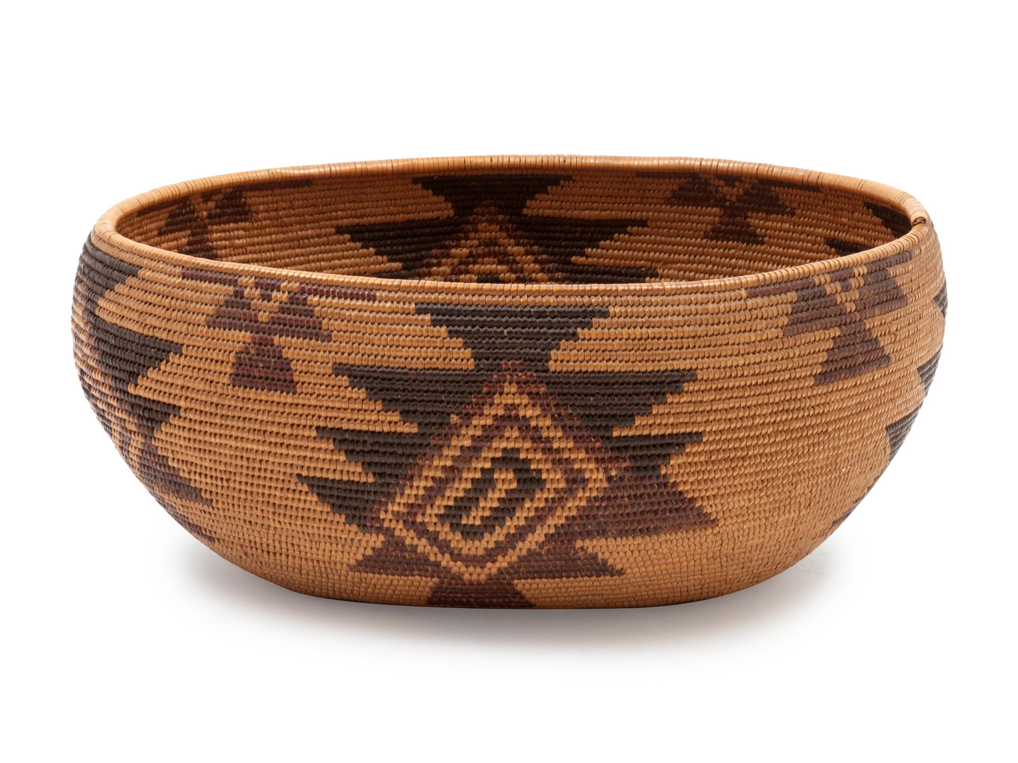 Washo Polychrome Basket