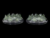 A Pair of Lalique Lierre Bowls