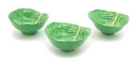 A Set of Six Dodie Thayer Lettuceware Soup Bowls — 20TH CENTURY