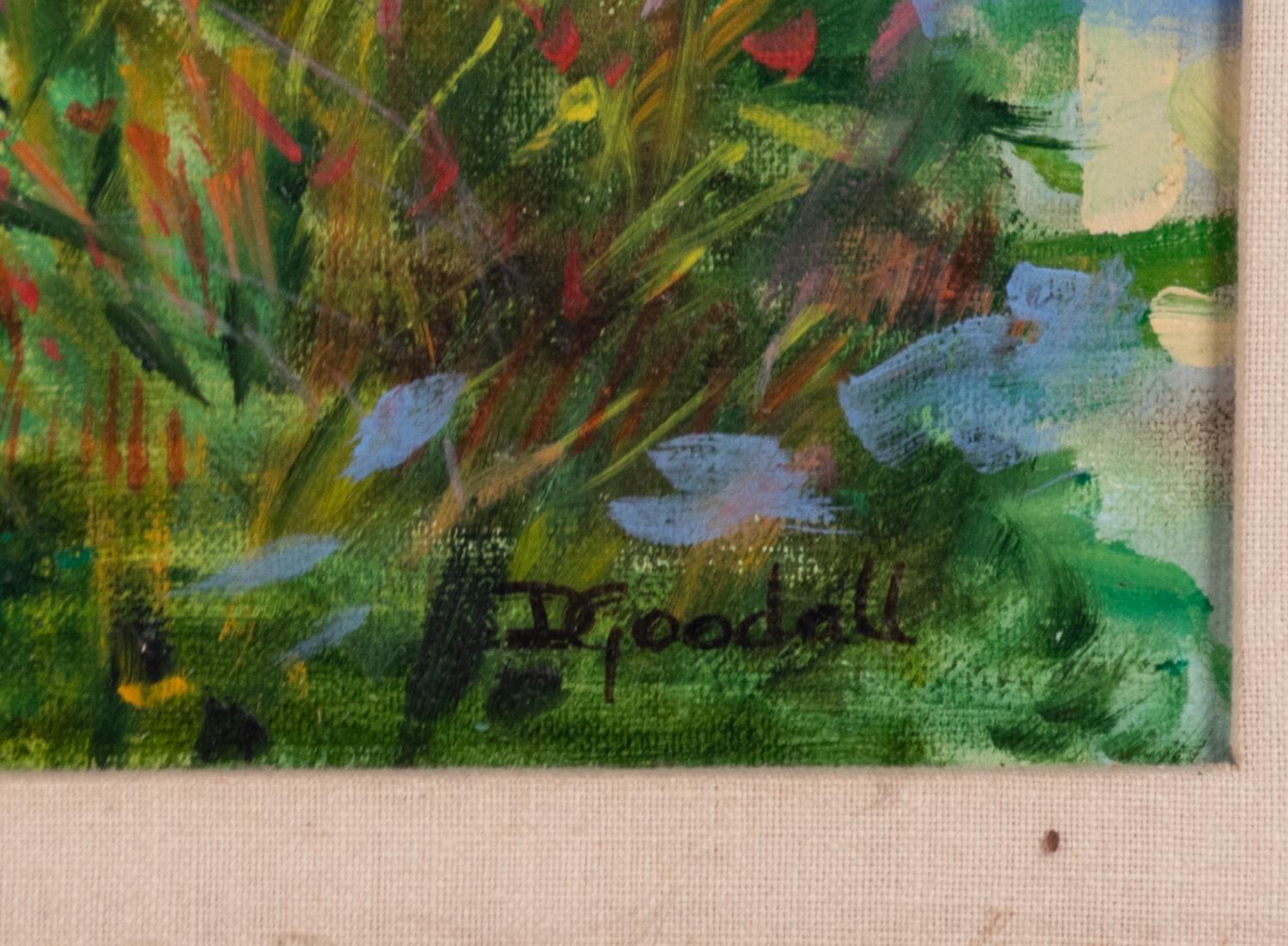 Two Works: Lowland Pathway, Wyoming and Flowers with Ginger Jar