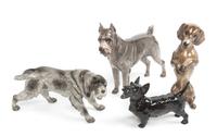 Four Rosenthal Porcelain Figures Width of widest 9 inches. — 20TH CENTURY