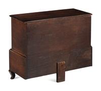 A Queen Anne Carved Oak Mule Chest