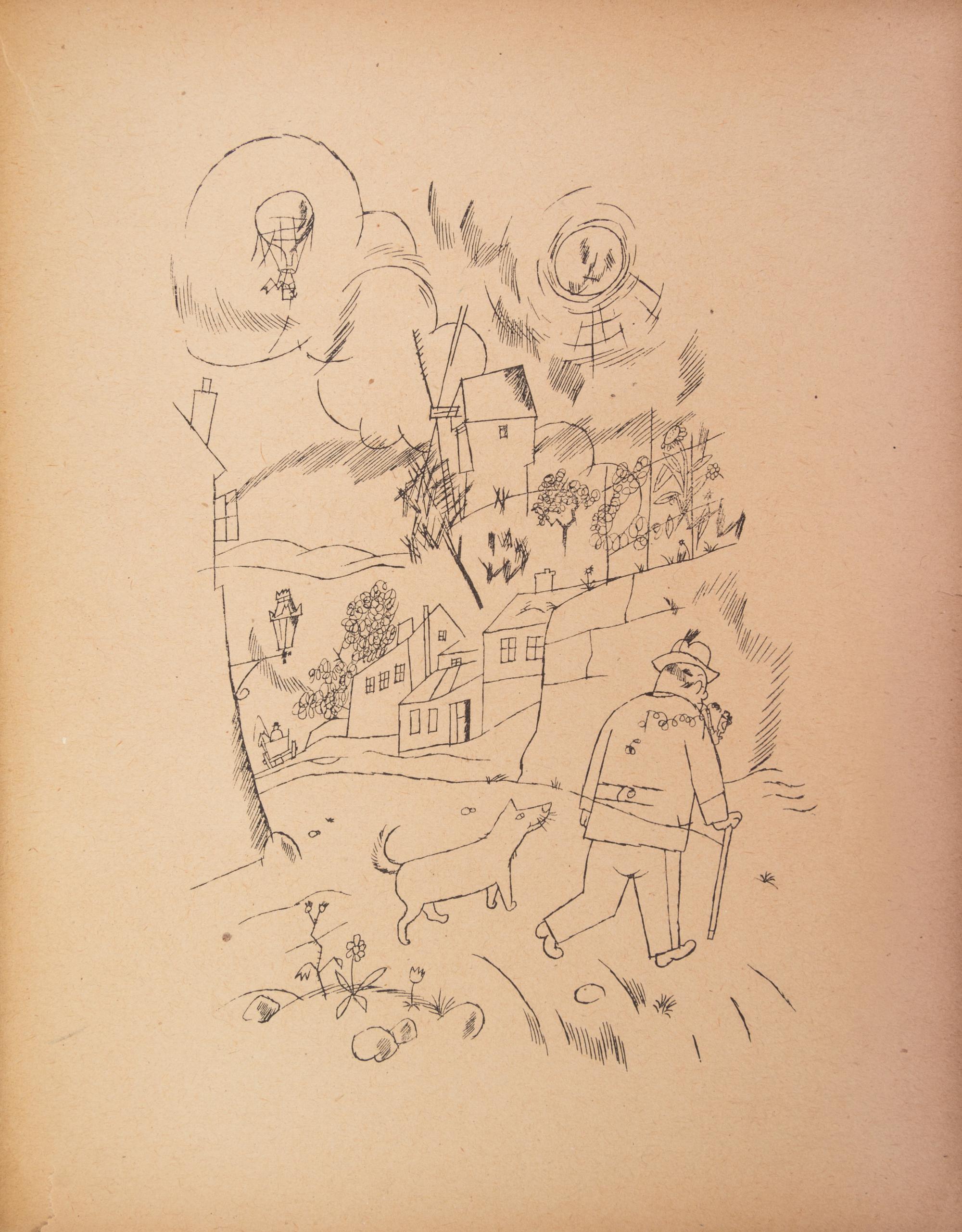 (GROSZ, GEORGE) SCHONLANK, BRUNO. Sonniges Land. Berlin, 1920. First edition.