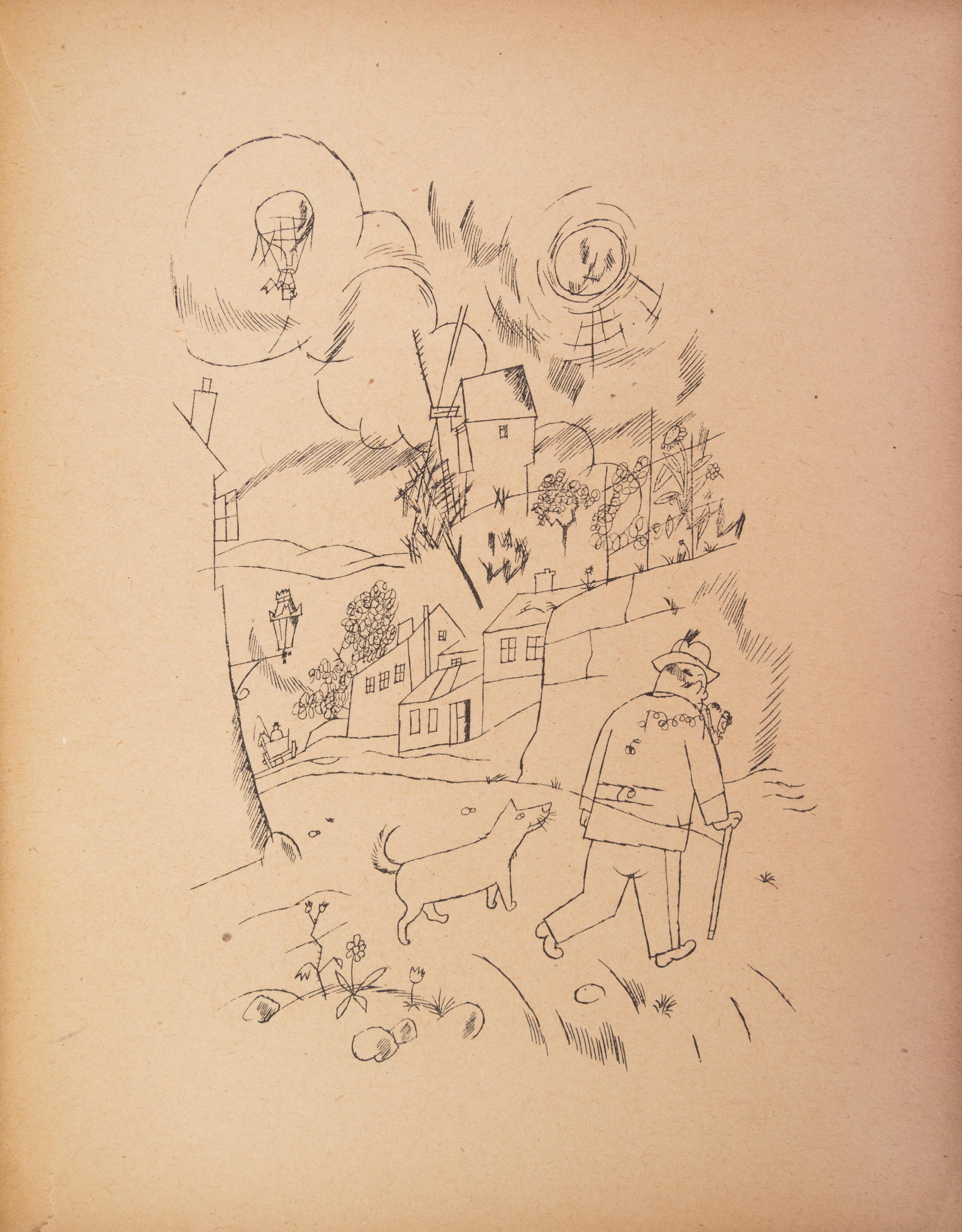(GROSZ, GEORGE) SCHONLANK, BRUNO. Sonniges Land. Berlin, 1920. First edition.