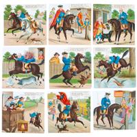 [GENERAL AMERICANA]. A group of 16 items, highlighted by children's books and ephemera, comprising: