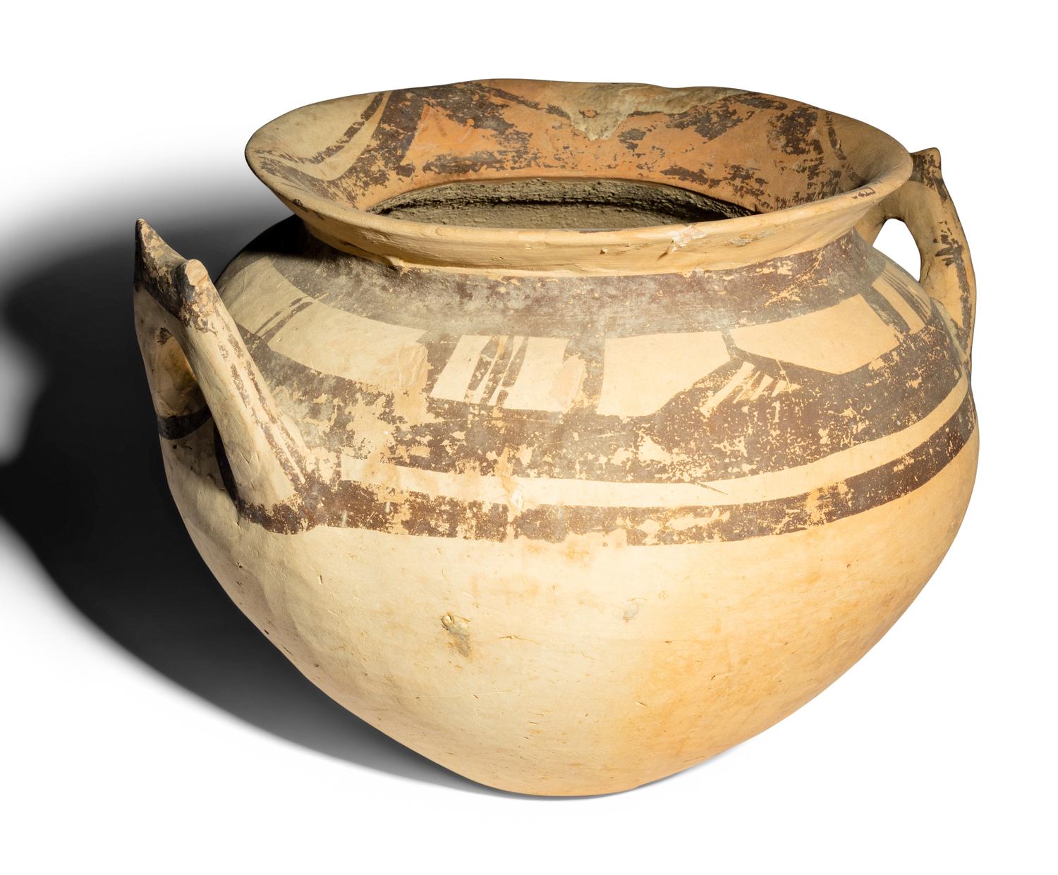 A Messapian Bichrome Olla