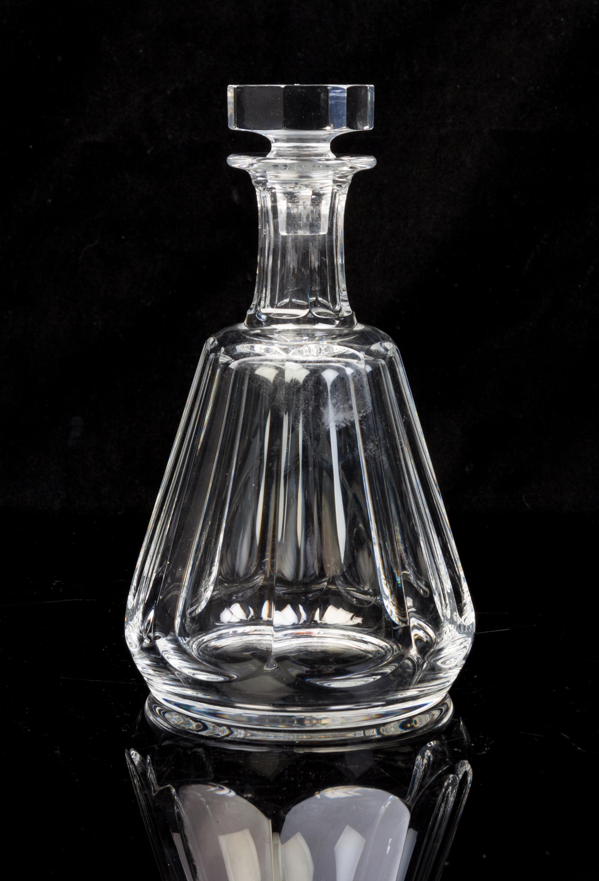 A Baccarat Decanter Height 8 5/8 inches. — 20TH CENTURY