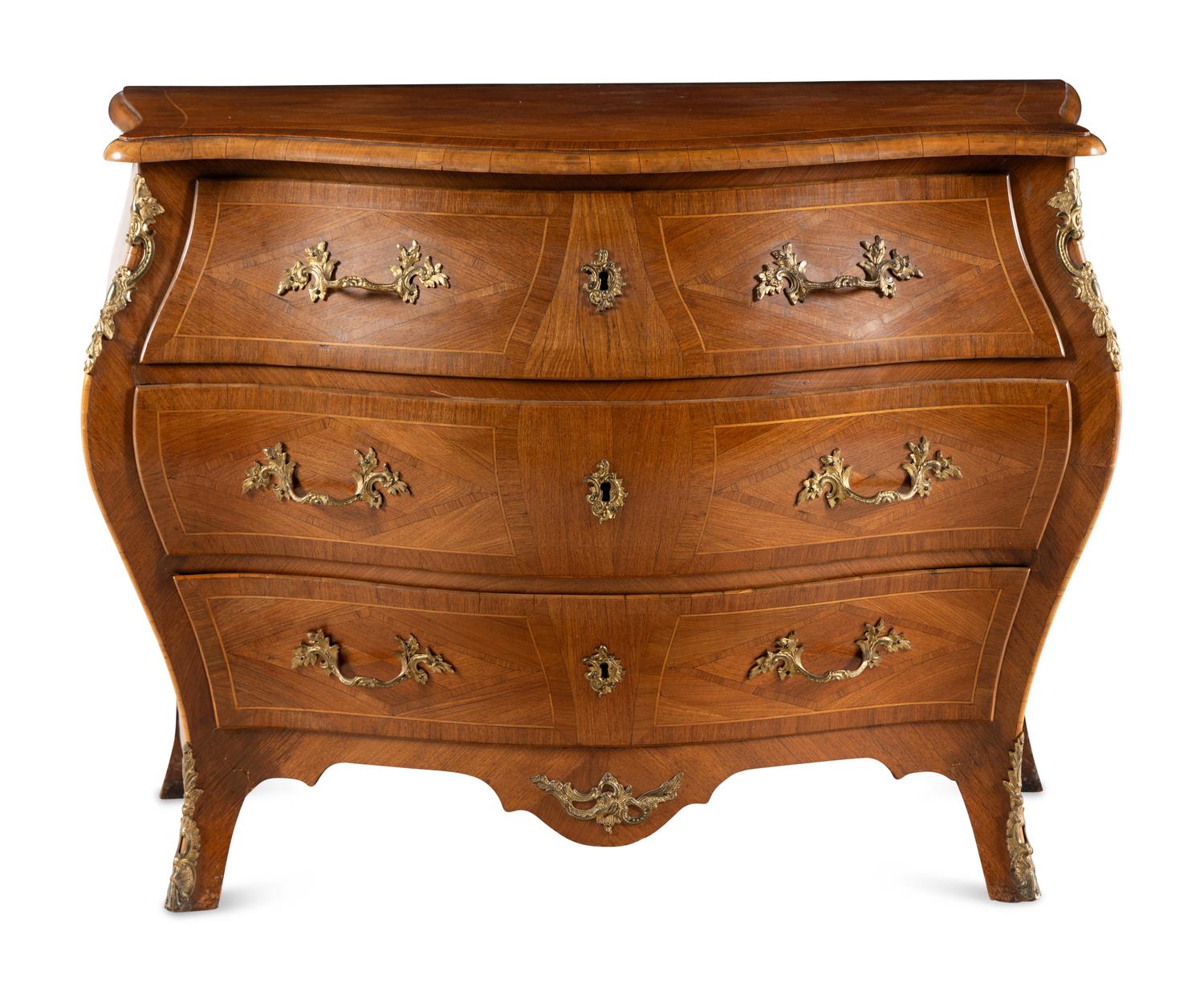 A Régence Style Parquetry Commode