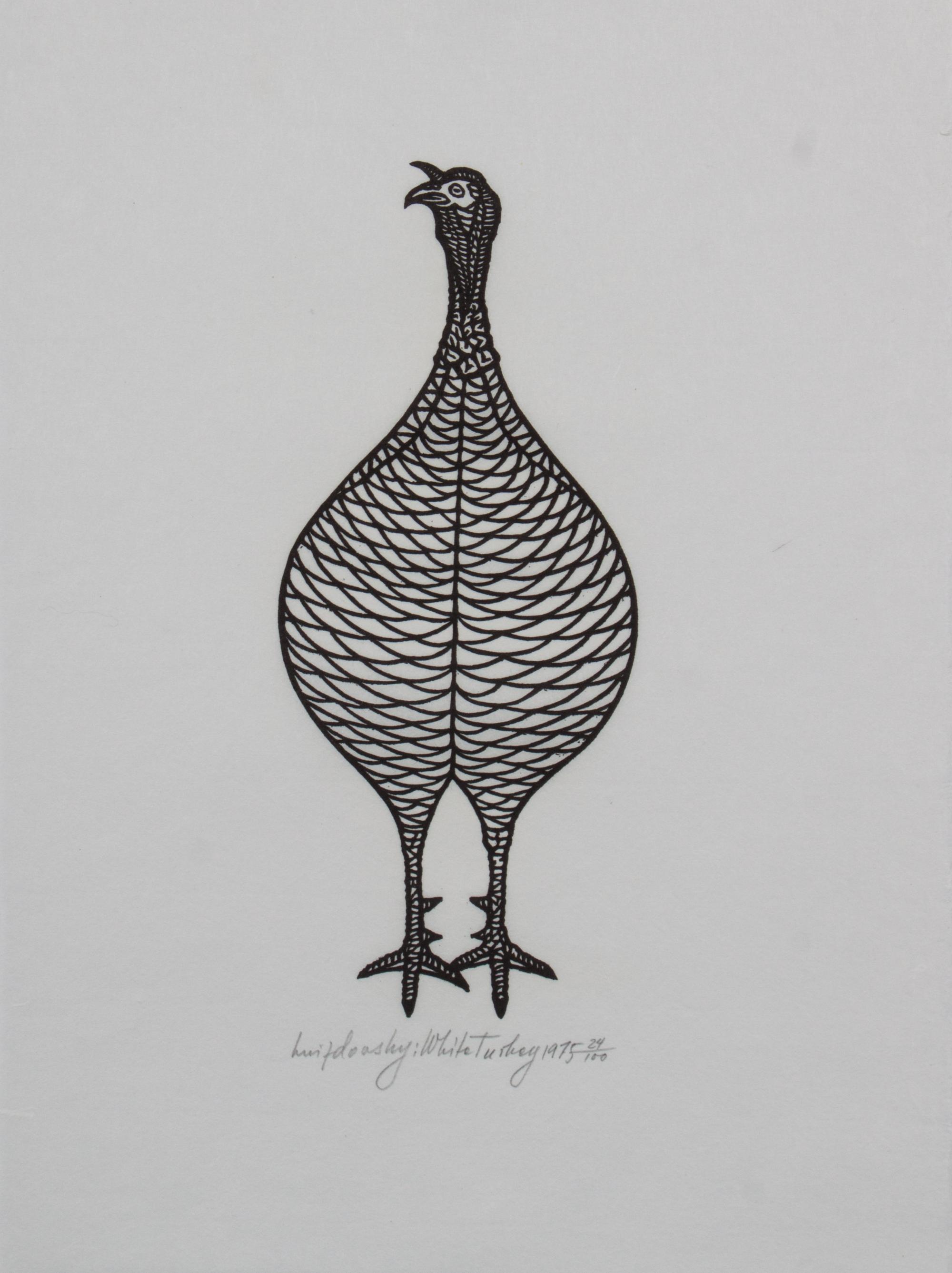 Jacques Hnizdovsky, (American/Ukrainian, 1915-1985), Twelve Birds, 1975 (a suite of twelve)
