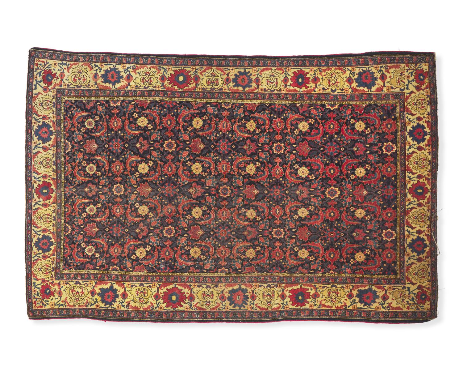 A Senneh rug, circa 1900