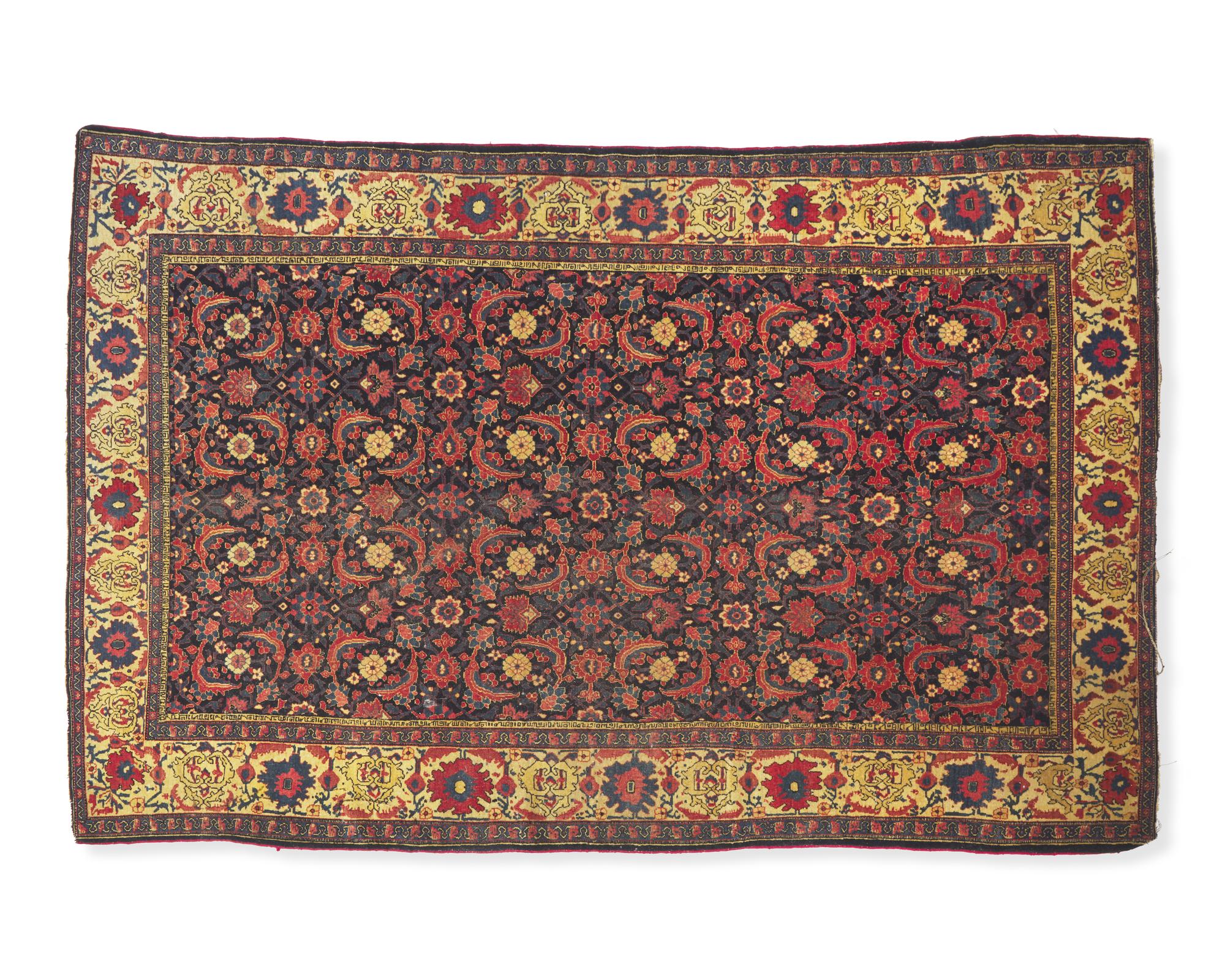 A Senneh rug, circa 1900