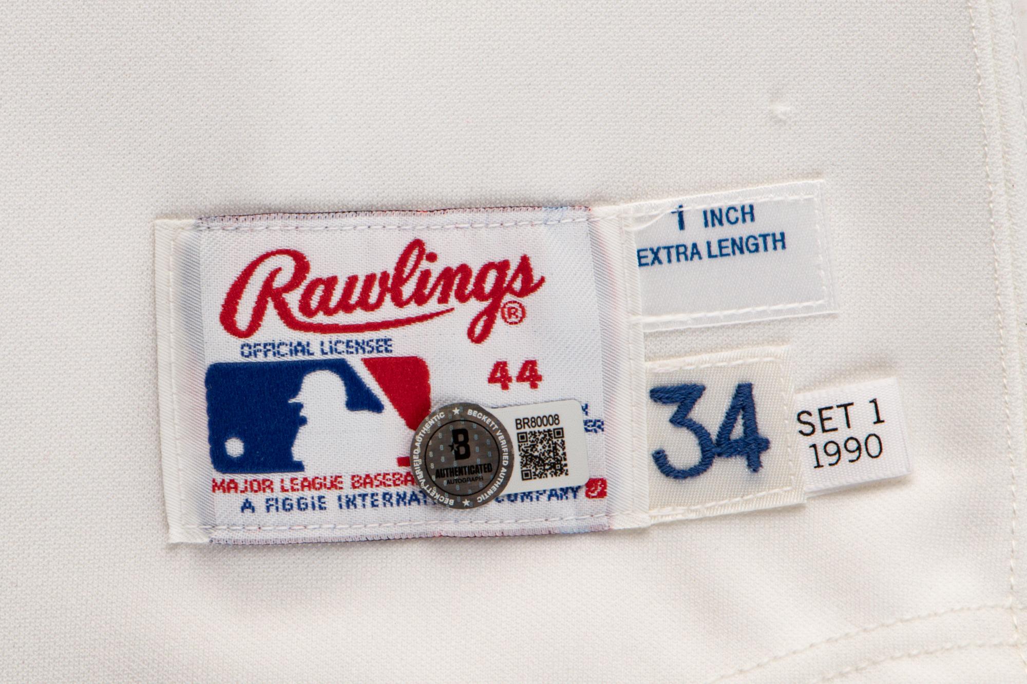 A Nolan Ryan Signed Autograph Texas Rangers Jersey (Beckett Authentication Services)