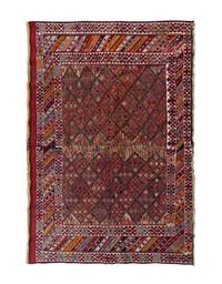 A Soumak Wool Rug