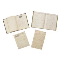 [Americana] Large collection related to writing, penmanship, and graphics, ca. 18th-21st centuries