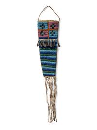 Blackfeet Beaded Hide Knife Sheath
