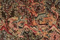 A Hereke or Kayseri Silk Rug