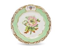 A French Porcelain Dessert Plate from President James A. Polk’s State Service