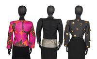 Four Saint Laurent Rive Gauche Items: Three Jackets & One Top, 1980s