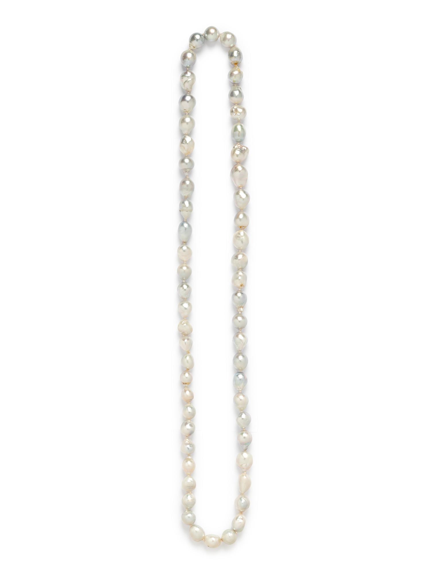 CULTURED BAROQUE PEARL NECKLACE