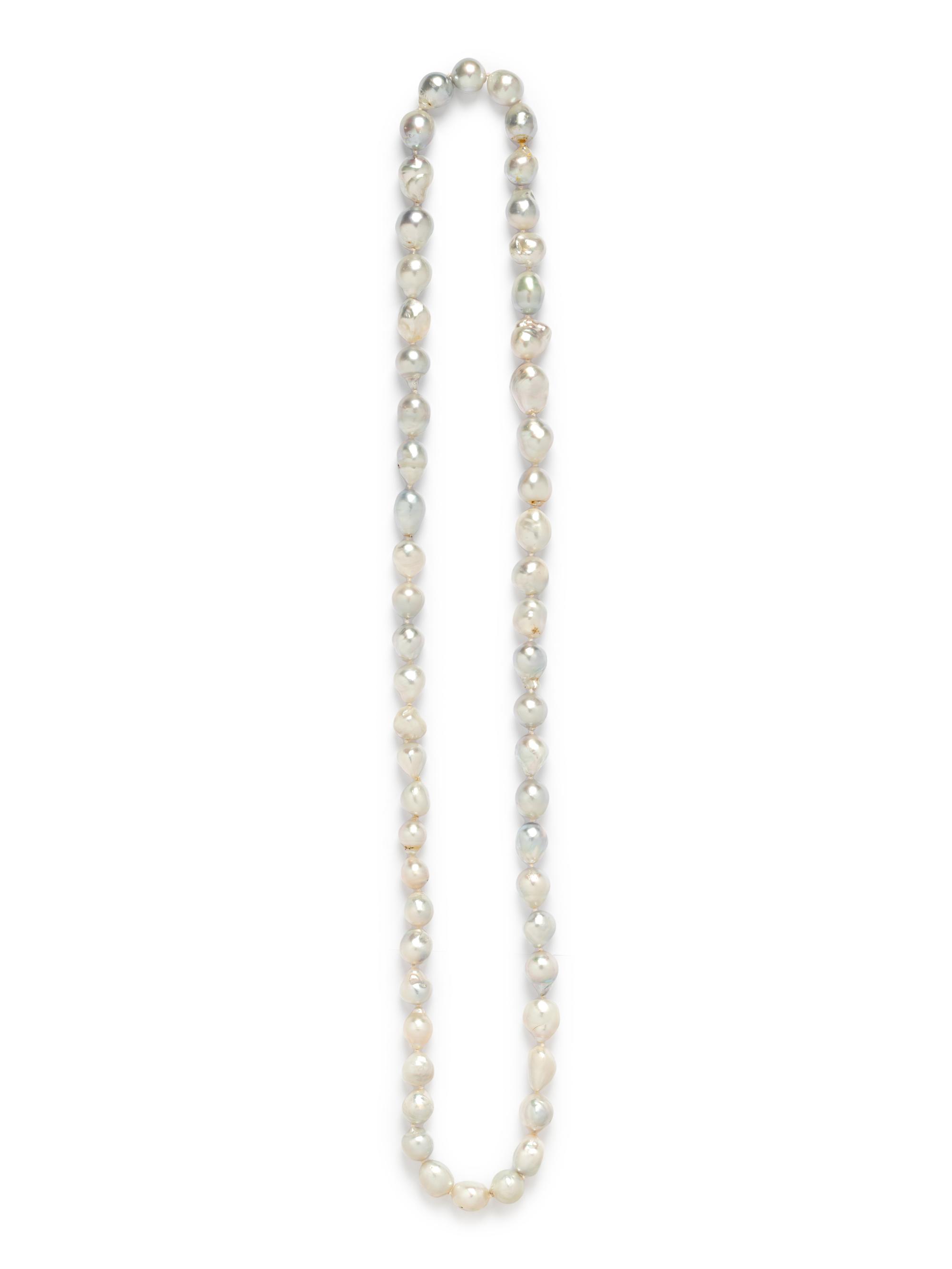 CULTURED BAROQUE PEARL NECKLACE