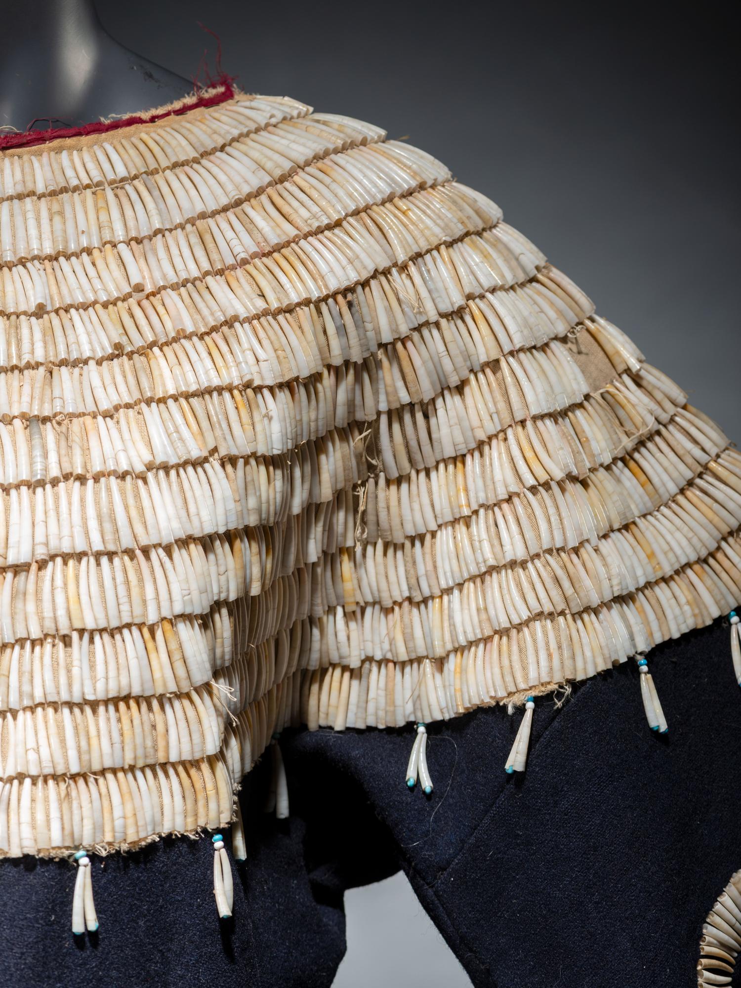 Plateau Dentalia Shell Wool Dress