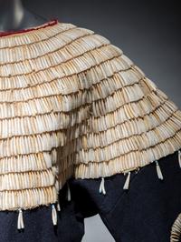 Plateau Dentalia Shell Wool Dress