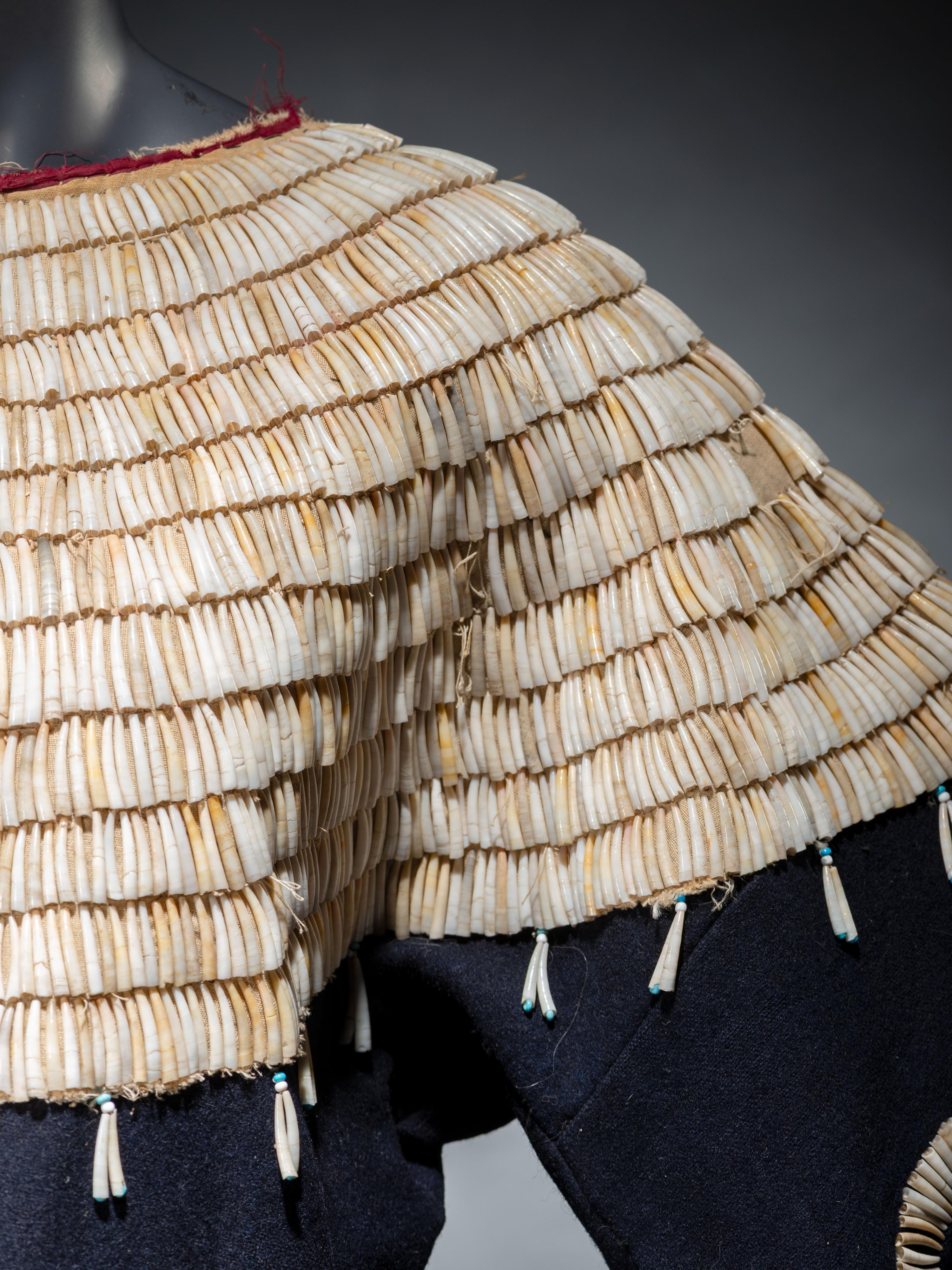 Plateau Dentalia Shell Wool Dress