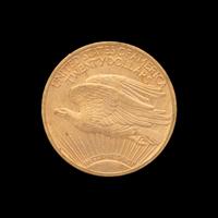 A 1922 Saint Gaudens $20 Gold Coin