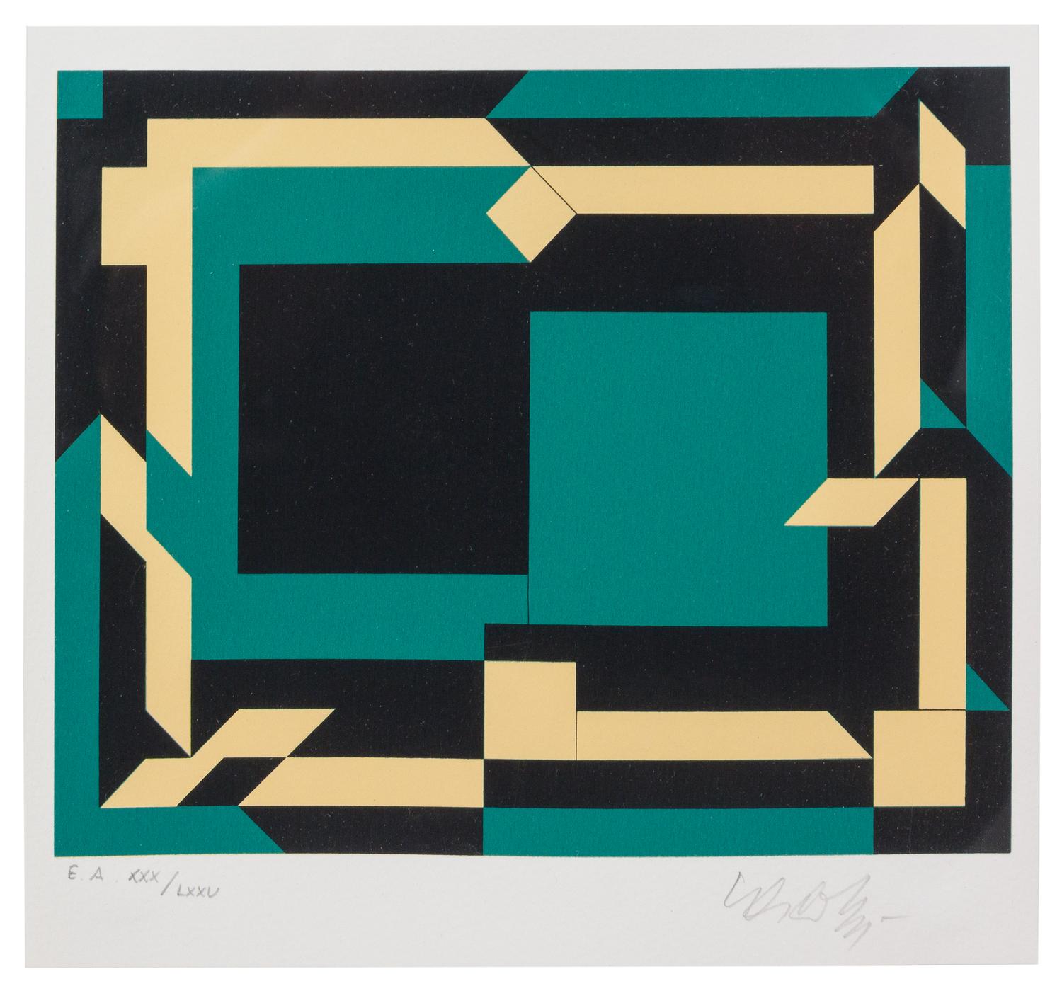 Victor Vasarely, (French/Hungarian, 1906-1997), Hokkaido