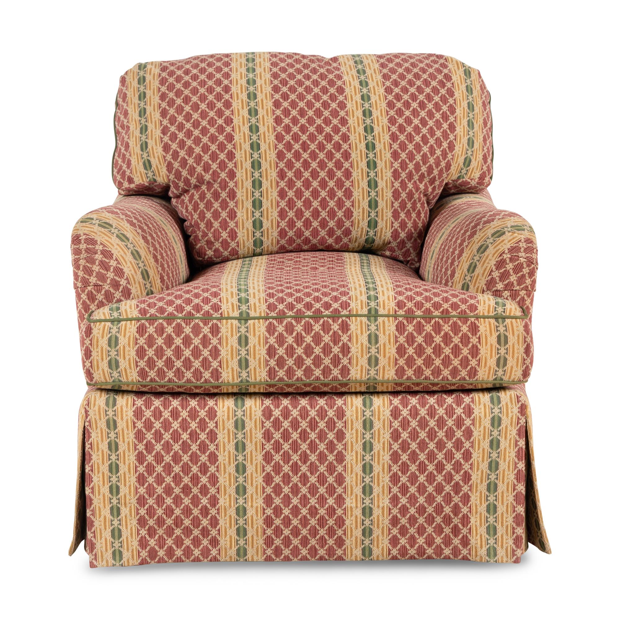 A Custom Upholstered Easy Chair