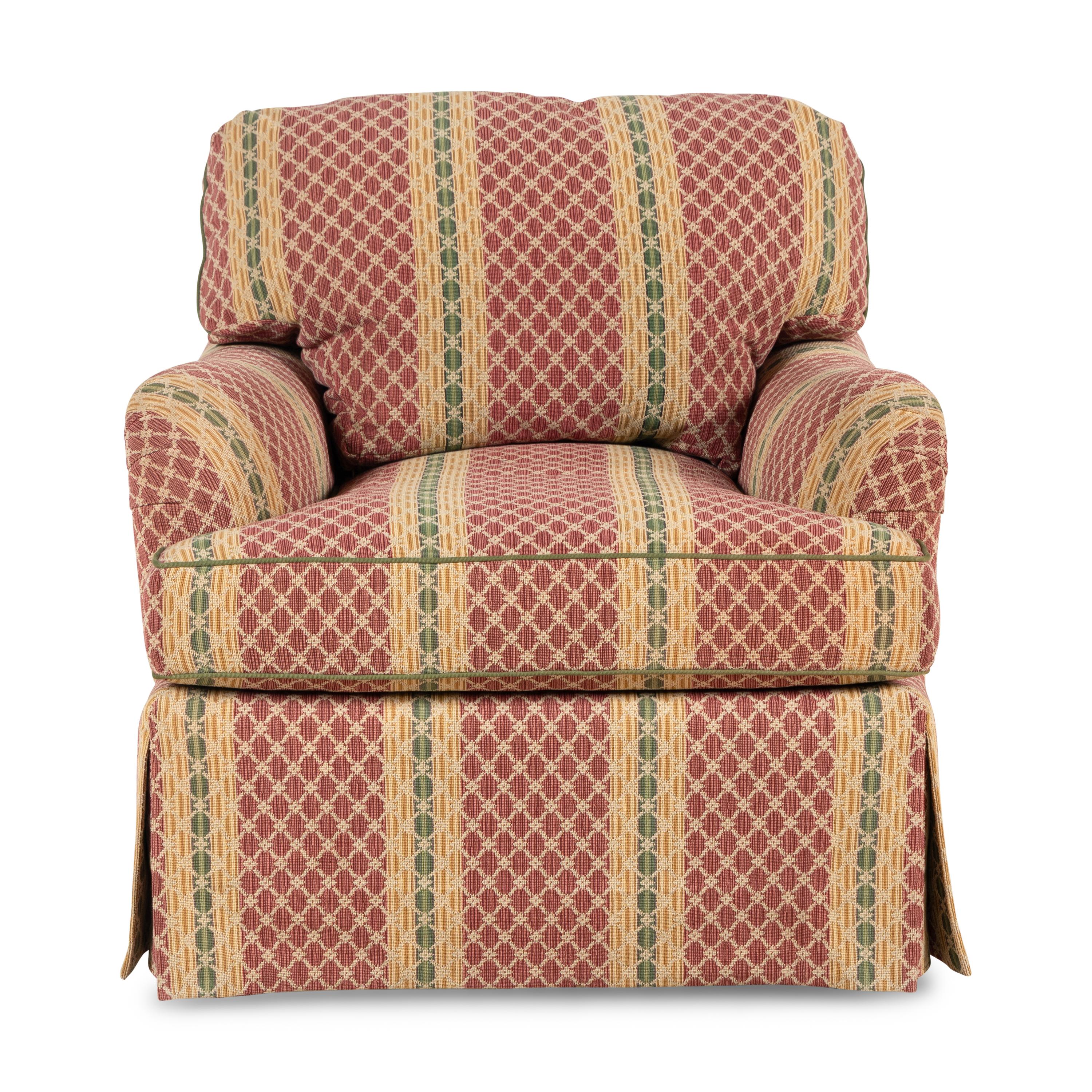 A Custom Upholstered Easy Chair
