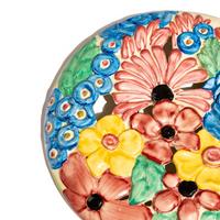 Bouquet Wall Medallions, collection of three, c. 1935