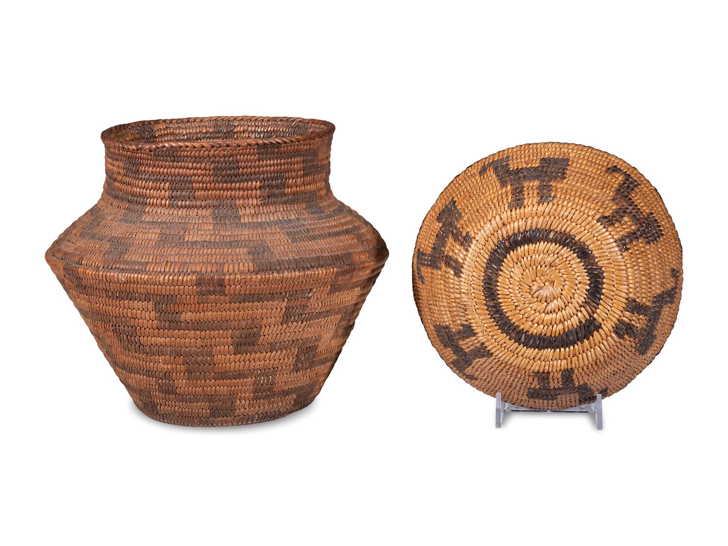 Akimel O'odham Baskets