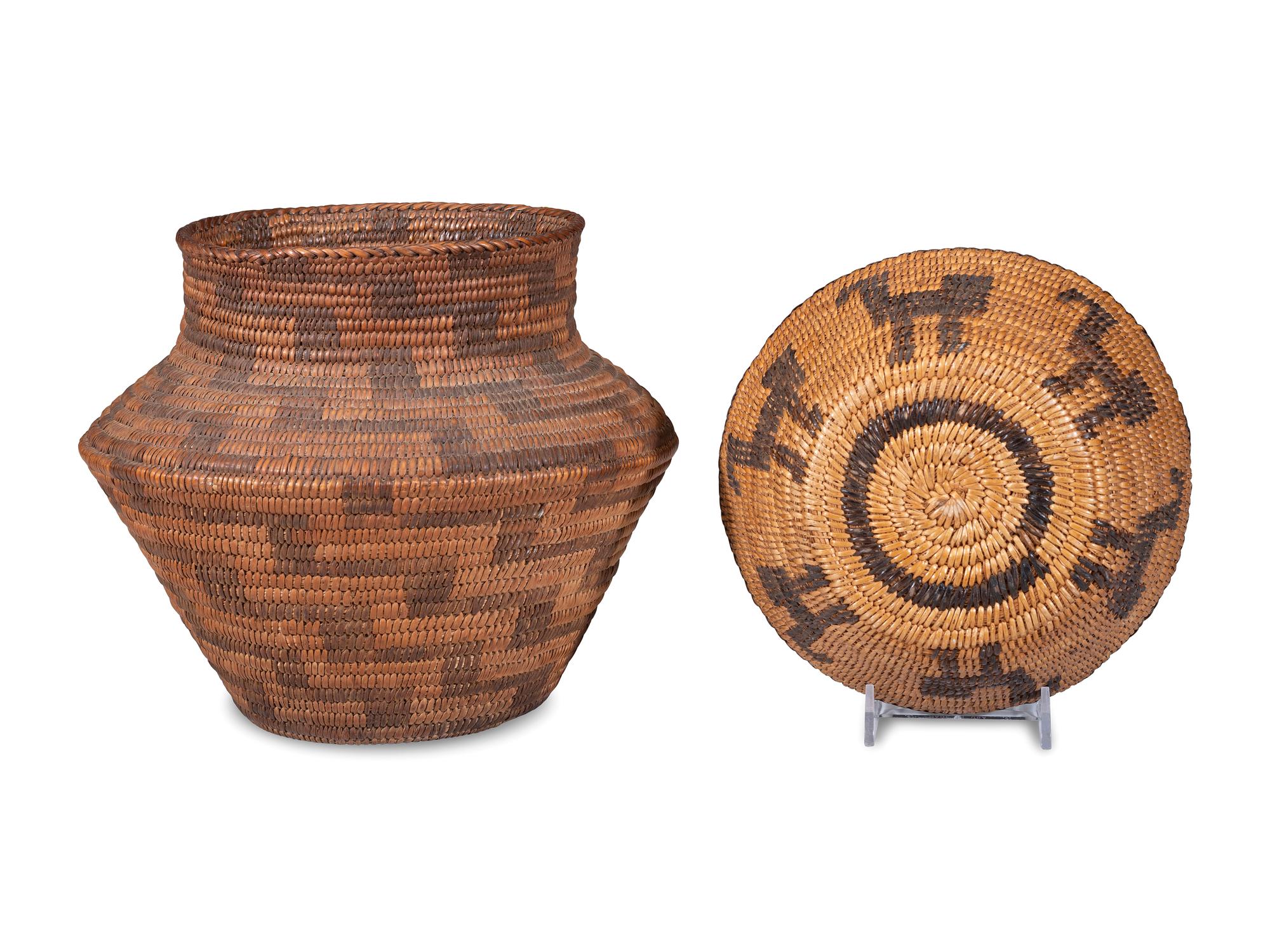 Akimel O'odham Baskets