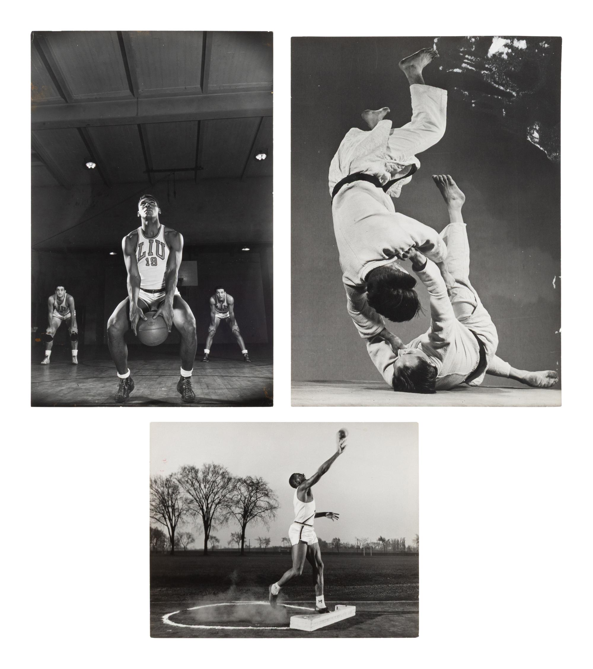 Three Works Depicting Athletes