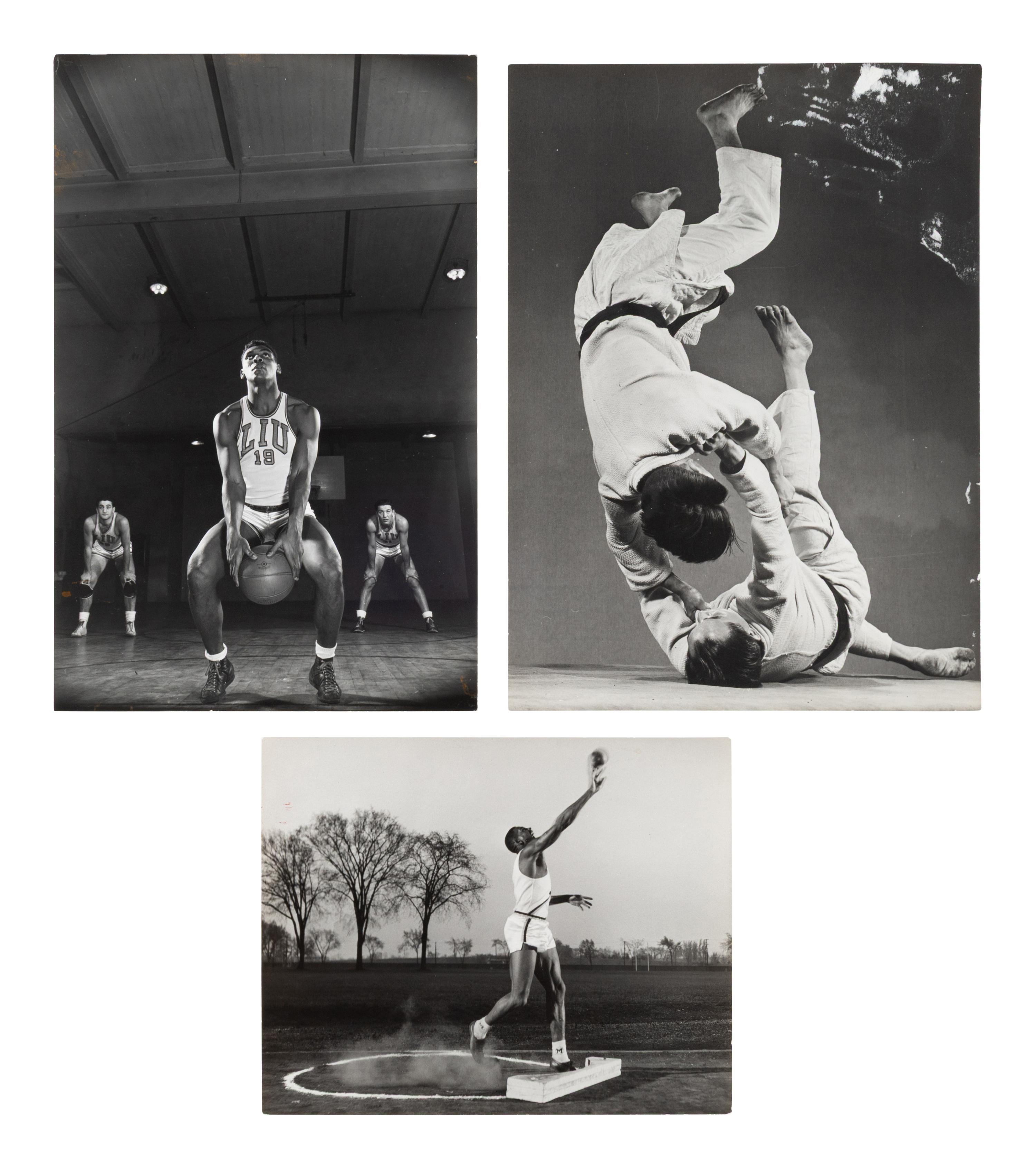 Three Works Depicting Athletes