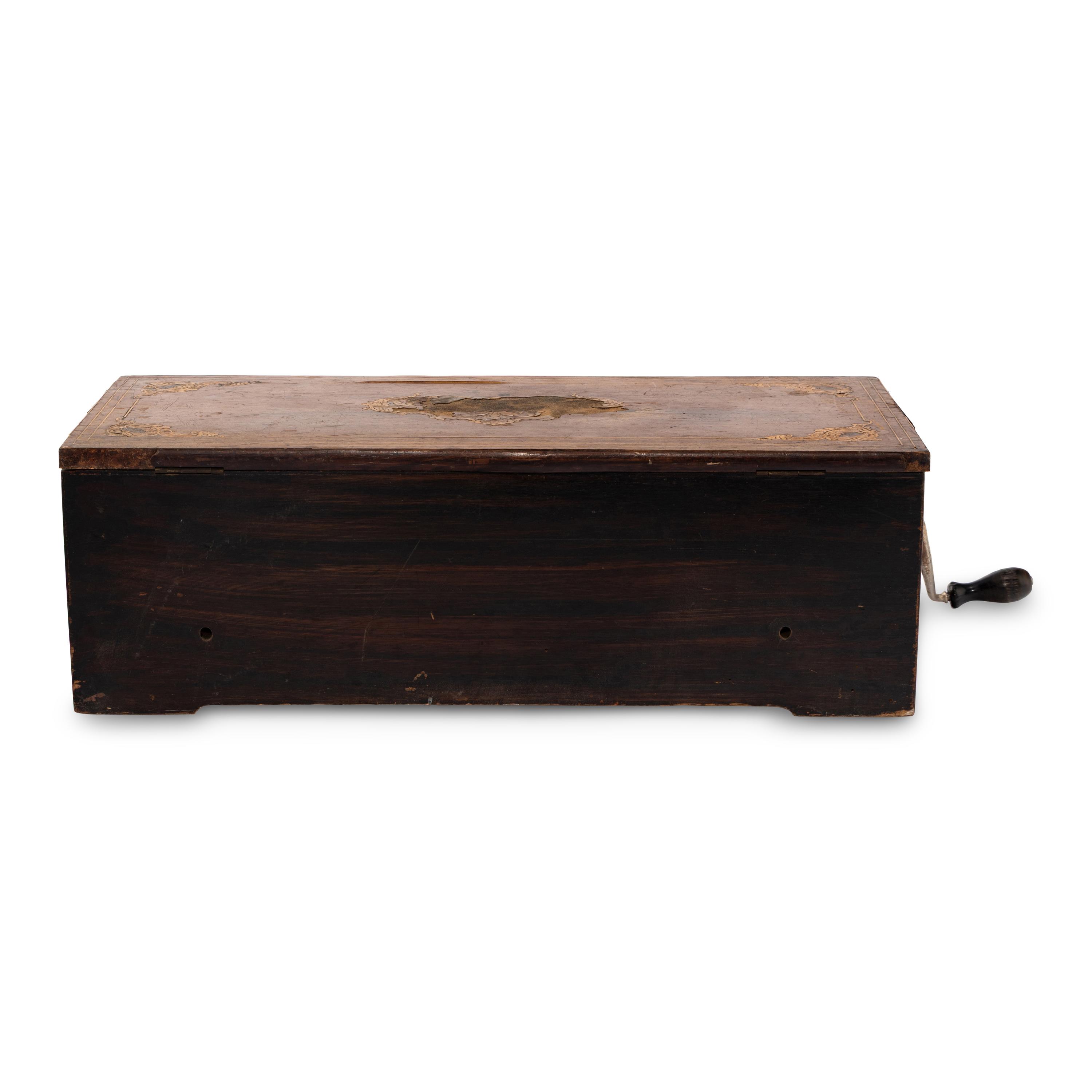 A Swiss Cylinder Music Box