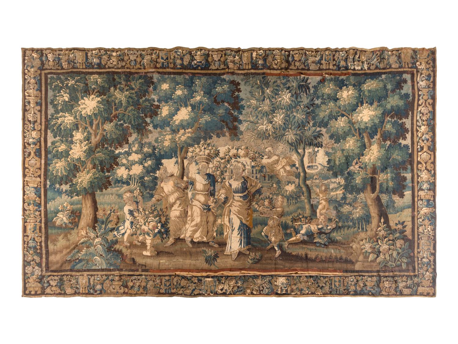 A Flemish Verdure Tapestry