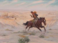 Untitled Rider on Horseback