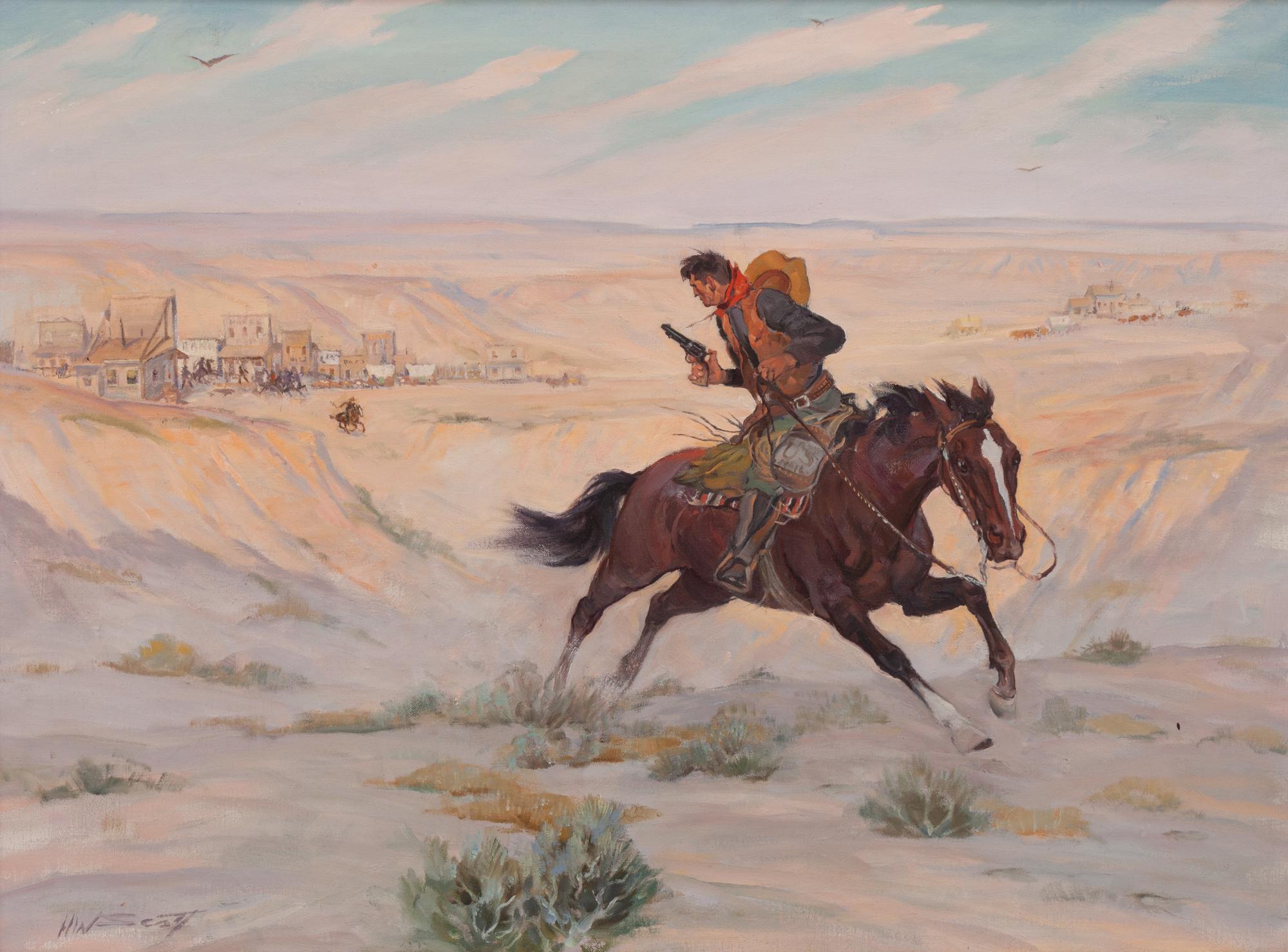 Untitled Rider on Horseback