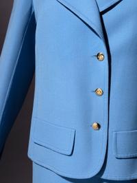 Two Haute Couture Skirt Suits: One Philippe Venet and One Grès, 1970-80s